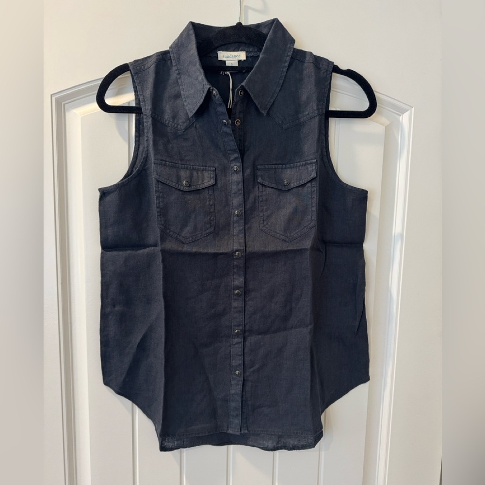 Sundance Black Button-Up Shirt - Picture 1 of 2